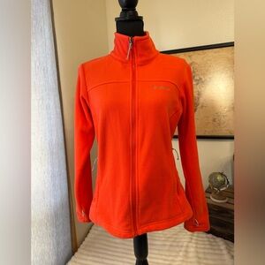 Columbia fleece zip up jacket size medium